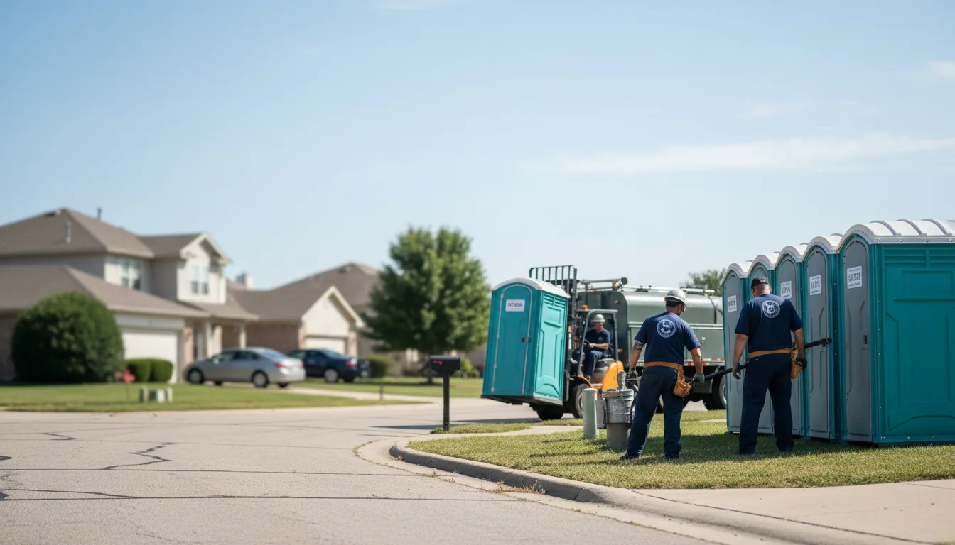 Porta Potty Rental in Mcfarland, KS near me